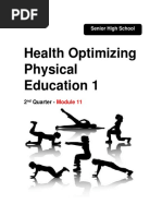 Health Optimizing Physical Education 1: 2 Quarter