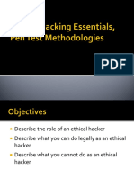 Module 1 Ethical Hacking Essentials, Pen Test Methodologies Target Recon (COMPLETE)