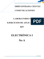 Práctica 05 Electrónica I 21A