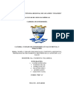 TEORÍA Y TERAPÍA PSICOSOCIALES, CONTEXTO ASISTENCIAL, PROGRAMAS DE TRATAMIENTO, PROVISIÓN DE LA ATENCIÓN A LA SALUD