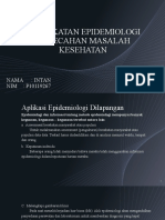 Epidemiologi Pemecahan Masalah