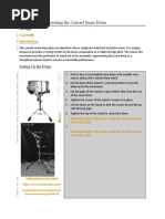 Drum Set Notation in Sibelius Guide | PDF | Drum Kit | Computer Keyboard
