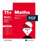 Bond 11+: Maths: Assessment Papers: 11+-12+ Years Book 1 - J M Bond