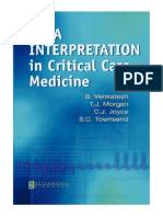 Data Interpretation in Critical Care Medicine - Bala Venkatesh