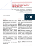 Medición de Parámetros Cutáneos A Través de Un Dispositivo No Invasivo Multi-Sonda. Estudio de Casos en Lesiones Radio Inducidas