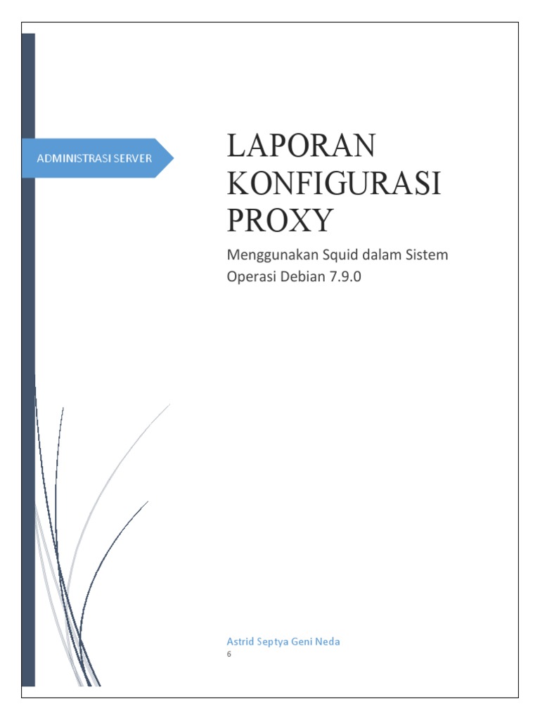 Konfigurasi Proxy Server Squid Debian 7 | PDF