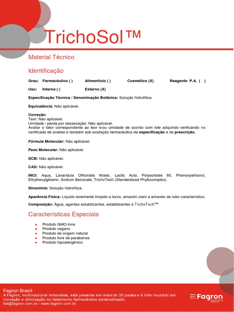 Trichosol MT | PDF | Ciclo de célula | Célula (Biologia)