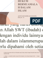 Hukum Bermuamalah Dalam Islam