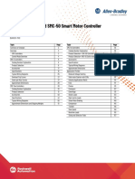 SMC-3, SMC Flex, and SMC-50 Smart Motor Controller Specifications