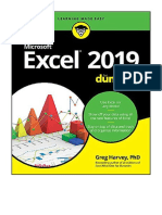 Excel 2019 For Dummies - Microsoft Office