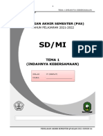 Pas-Tema 1 Kelas 4 Fix-Soal