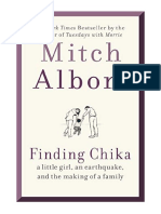 Finding Chika: A Little Girl, An Earthquake, and The Making of A Family - Mitch Albom