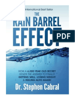 The Rain Barrel Effect: How A 6,000 Year Old Answer Holds The Secret To Finally Getting Well, Losing Weight & Feeling Alive Again!