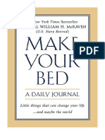 Make Your Bed: A Daily Journal - Admiral William H. McRaven