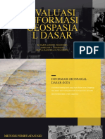 Kel. 1 Evaluasi Informasi Geospasial Dasar