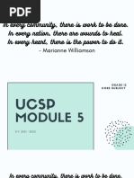 Ucsp-Module 5