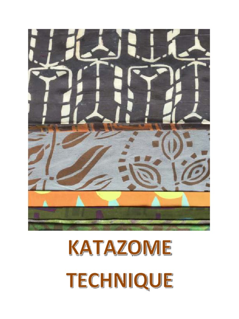 Katazome Technique PDF