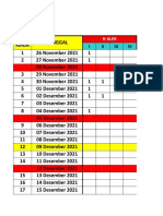 12 Ritase (26 November - 25 Desember)