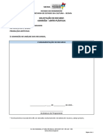 Anexo II Formulario de Recurso de Habilitacao Edital 03.2021 Conexao Artesanato
