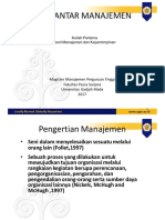 1, Manajemen-Pengertian Dan Teori Dasar