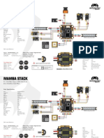 Mamba Stack: Esc:Mamba F50 Pro FC:MAMBA Basic F405 MK3 Lite