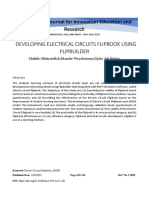 Developing Electrical Circuits Flipbook Using Flipbuilder: Mukhlis Hidayatulloh Iskandar Wiryokusumo Djoko Adi Walujo