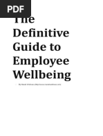 The Definitive Guide To Employee Wellbeing