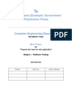 College Name (Example: Government Polytechnic Pune) : Computer Engineering Department