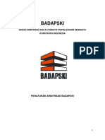 Dokument - Pub 250615 Peraturan Arbitrase Badapski Umum Flipbook PDF