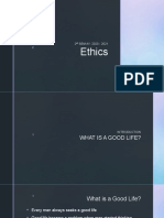 Ethics: 2 SEM AY: 2020 - 2021