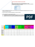 Actividad Calificación y Selección de Altenativas de Solución