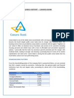 Finlatics Research - Canara Bank Detailed Report