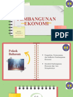 Materi Pembangunan Ekonomi