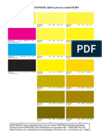 Pantone Solid To Process Coated Euro