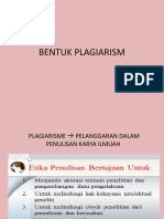 Bentuk Plagiarism