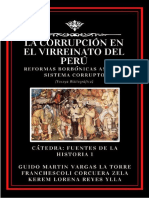 Ensayo Bibliografico Sobre La Corrupcion en El Virreynato Del Perú