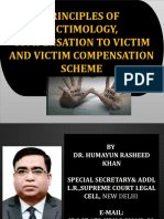 Principles of Victimology, Compensation To Victim and Victim Compensation Scheme