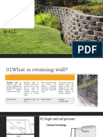 Retainin Wall