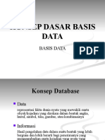 Pertemuan 1 - Konsep Dasar Basis Data