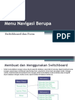 Menu Navigasi Berupa