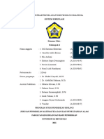 Laporan Praktikum Anfisman Sistem Rangka Kelompok 4 A