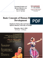 Basic Concepts of Human Rights and Development