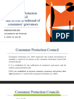 Consumer Protection Council. JOY