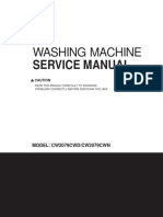 Washing Machine: Service Manual