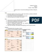 TaxAcc 2 - Assignment #1