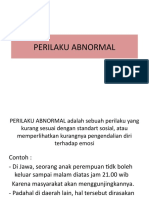 2.2. Perilaku Abnormal