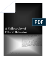 A Philosophy of Ethical Behavior