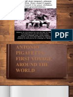 Lesson 3 - Antonio Pigafetta - First Vayage Around The World