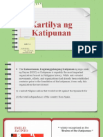 LESSON 4- Kartilya Ng Katipunan