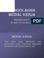 Pengolahan Modal Kerja